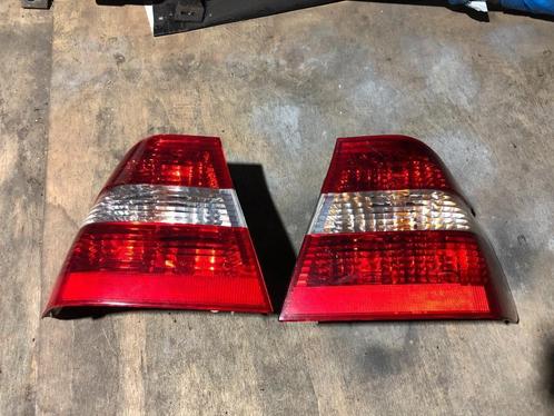 Heldere Rood/Wit Achterlichten BMW E46 Sedan, Auto-onderdelen, Verlichting, BMW, Gebruikt, Ophalen of Verzenden