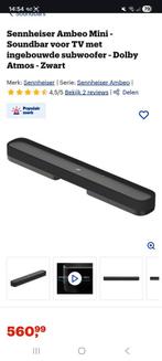 Mini Soundbar - Zo goed als nieuw!, Ophalen of Verzenden, Met ingebouwde subwoofer, Zo goed als nieuw