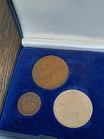 Wilhelmina munten set in mooie cassette, Setje, Koningin Wilhelmina, Ophalen of Verzenden