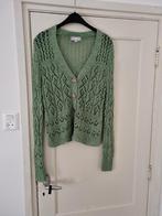 Groen vest van Usha. Zeer open Gebreide stof M/L maat was vo, Maat 38/40 (M), Usha, Ophalen of Verzenden, Zo goed als nieuw