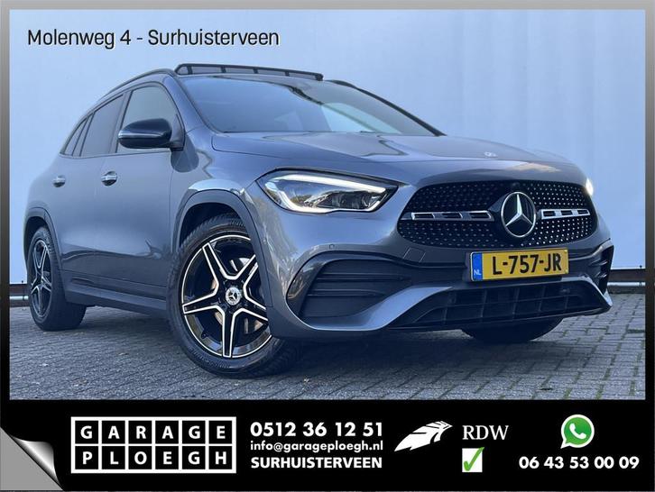 Mercedes-Benz GLA 180 Aut7 Solution AMG Pano.dak Stoel elctr, Auto's, Mercedes-Benz, Bedrijf, Te koop, GLA, ABS, Achteruitrijcamera