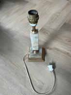 Vintage marmer lampenvoet, Huis en Inrichting, Ophalen, Gebruikt, Minder dan 50 cm