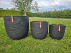NIEUWE Capi rib assortiment bloembakken! NIEUW NIEUW, Tuin en Terras, Bloempotten, Kunststof, Rond, Ophalen of Verzenden, Minder dan 25 cm
