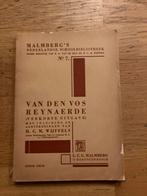 Van den Vos Reynaerde - Malmberg's Schoolbibliotheek, Ophalen of Verzenden, Alpha, Gelezen, Niet van toepassing