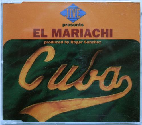 El Mariachi - Cuba (5 track CD Maxi-single) 1996 House, Cd's en Dvd's, Cd Singles, Zo goed als nieuw, Dance, 1 single, Maxi-single