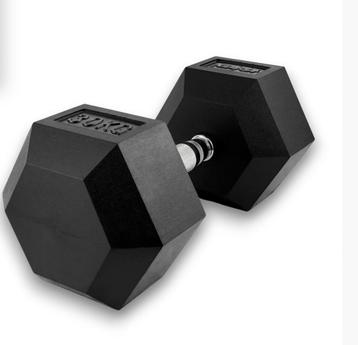 Hex Dumbbells - 30, 22.5 & 18 kg - Zo Goed Als Nieuw! beschikbaar voor biedingen