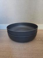2 grijze serveerschalen van Royal vkb 30cm buitenservies, Ophalen of Verzenden, Nieuw, Overige materialen, Overige stijlen