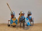 Playmobil poppetjes ridders vikingen blauw (custom), Kinderen en Baby's, Speelgoed | Playmobil, Ophalen of Verzenden, Zo goed als nieuw