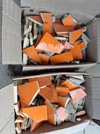 Gratis ongeveer 1m² aan gebroken oranje Zellige tegels, Ophalen, Minder dan 20 cm, Minder dan 20 cm, Minder dan 5 m²