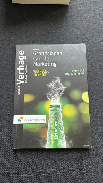 Grondslagen van de marketing, werkboek en cases beschikbaar voor biedingen