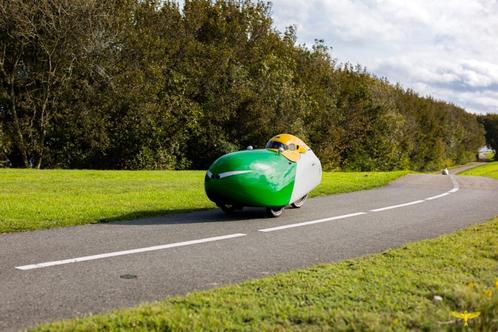 Velomobiel carbon Quest #501, Fietsen en Brommers, Fietsen | Ligfietsen, Gebruikt, Overige merken, Bovenstuur, Cabine, Ophalen