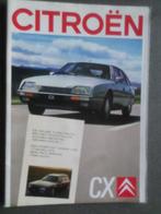 Citroën CX & GTI & Prestige & Turbo 1987 Brochure, Nieuw, Citroën, Verzenden