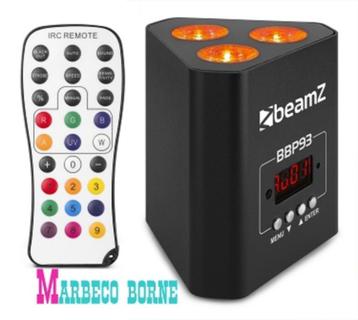 Uplight LED Par, Triangle Par, 3x10W, Accu, 4-in-1 RGBW beschikbaar voor biedingen