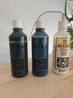 Plakkaatverf Ecola 500ml - 3 stuks, Hobby en Vrije tijd, Ophalen