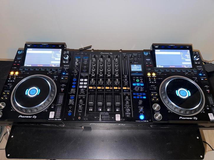 Pioneer CDJ-3000 set met DJM-A9 mixer, Muziek en Instrumenten, Dj-sets en Draaitafels, Gebruikt, Dj-set, Pioneer, Ophalen of Verzenden