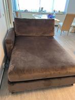 Loungebank / Chaise Longue - Bruin, Huis en Inrichting, Banken | Sofa's en Chaises Longues, Ophalen, Eenpersoons, Zo goed als nieuw