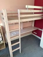 Flexa Hoogslaper met Bureau, Ophalen, Gebruikt, Eenpersoons, 160 tot 180 cm
