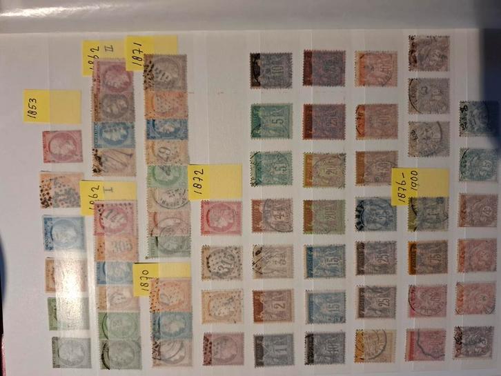 TOP Insteekboek van FRANKRIJK  1849 / 2000., Postzegels en Munten, Postzegels | Volle albums en Verzamelingen, Buitenland, Ophalen of Verzenden