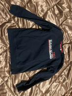 Napapijri Trui Donkerblauw Maat 140, Ophalen of Verzenden, Zo goed als nieuw, Jongen of Meisje, Trui of Vest