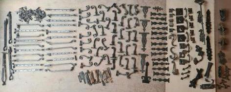 PARTIJ Retro RAAM / DEURBESLAG! [Vintage Ramen Deuren markt], Doe-het-zelf en Verbouw, Hang- en Sluitwerk, Ophalen of Verzenden