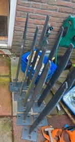 Balkon glas palen balustrade palen of voor rasterwerk, Tuin en Terras, Hand-tuingereedschap, Ophalen of Verzenden, Zo goed als nieuw