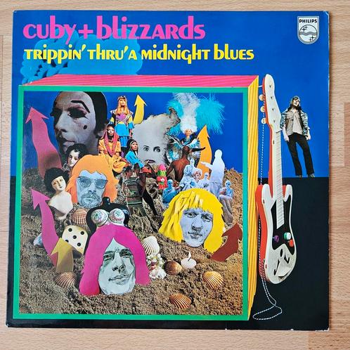 Cuby + Blizzards ‎– Trippin' Thru' A Midnight Blues - LP, Cd's en Dvd's, Vinyl | Rock, Gebruikt, Ophalen of Verzenden