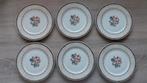Zes ontbijtborden 21,2 cm Heinrich Winterling Cottage Garden, Ophalen of Verzenden, Zo goed als nieuw, Bord(en), Overige stijlen