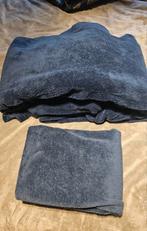 Optidee Optipluche Dekbedovertrek 1-persoons Blauw, Huis en Inrichting, Ophalen of Verzenden