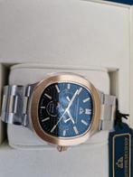 een Christopher Duchamp heren horloge  L'envie, Overige merken, Staal, Staal, Ophalen of Verzenden