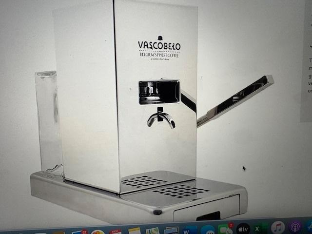La Piccola Piccola ESE Vascobelo Espresso machine, Witgoed en Apparatuur, Koffiezetapparaten, Gebruikt, Koffiepads en cups, Overige typen