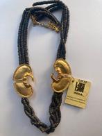 Inca Precolombian Replicas Certif 24 K Plated ketting oorbel, Antiek en Kunst, Curiosa en Brocante, Verzenden
