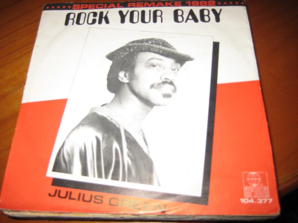 Juius Green: Rock your baby (NO38), Ophalen of Verzenden, Zo goed als nieuw, Pop, Single