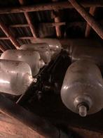 Melkglazen/flessen 28ltr + 1x seperatie melkglas, Zakelijke goederen, Agrarisch | Aardappelen, Groenten, Fruit en Vlees, Ophalen