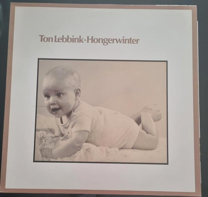 LP Vinyl Ton Lebbink Hongerwinter Uniek, Cd's en Dvd's, Vinyl | Pop, Gebruikt, Ophalen of Verzenden
