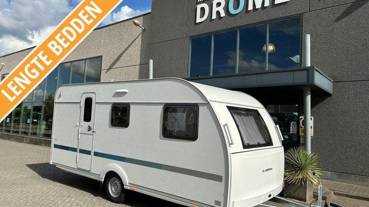 Adria Aviva 492 LU Enkele bedden. Model 2026, Caravans en Kamperen, Caravans, Bedrijf, tot en met 4, 750 - 1000 kg, Standaardzit