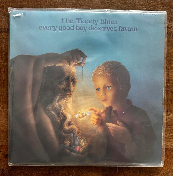 Moody Blues “Every Good Boy Deserves Favour” LP, Cd's en Dvd's, Vinyl | Rock, Zo goed als nieuw, Ophalen of Verzenden