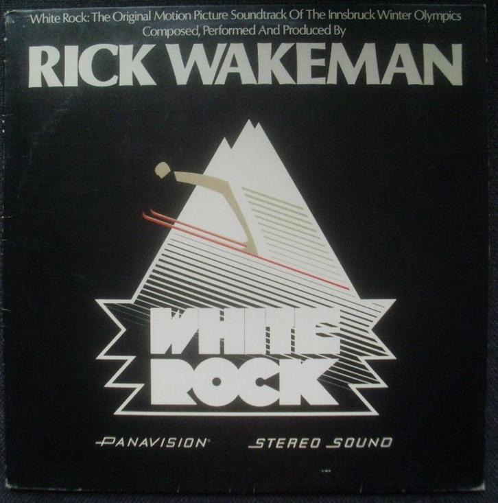 Rick Wakeman - White Rock (LP) soundtrack Olympische Spelen, Cd's en Dvd's, Vinyl | Rock, Gebruikt, Progressive, 12 inch, Ophalen of Verzenden