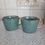 2 mokken, Huis en Inrichting, Keuken | Servies, Ophalen, Gebruikt, Overige stijlen, Kop(pen) en/of Schotel(s)