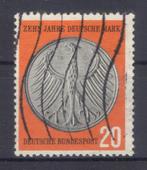 Bundesrepublik (96) - 291 - 10 jaar Deutsche Mark, Postzegels en Munten, Postzegels | Europa | Duitsland, BRD, Verzenden, Gestempeld