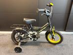Stoere jongensfiets Loekie 12 inch, Ophalen, Zo goed als nieuw, Minder dan 16 inch, Zijwieltjes