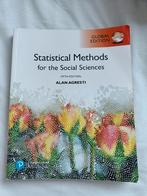 Statistical Methods for the Social Sciences, Fifth edition, Boeken, Gelezen, Beta, Ophalen of Verzenden, Pearson