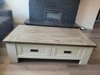 Landelijke stevige salontafel met lade, Huis en Inrichting, Ophalen