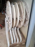 5 stuks handige statafels., Huis en Inrichting, Tafels | Statafels, Ophalen, Gebruikt