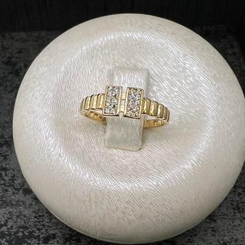 14k gouden ring prachtig model nieuw beschikbaar voor biedingen