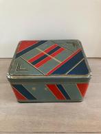 Blik trommel art deco Bauhaus K&W Siegerist Bern Zwitserland, Verzamelen, Verzenden, Gebruikt, Overige, Overige merken