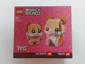 Lego Brickheadz 40482 Baby Hamster + Hamster 🆕️ ( in seal ) beschikbaar voor biedingen