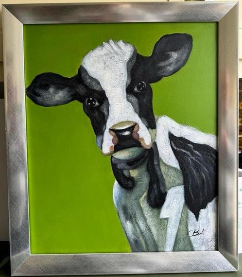 Kalf met flaporen, Antiek en Kunst, Kunst | Schilderijen | Klassiek, Ophalen of Verzenden