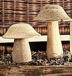 2 Riviera Maison houten paddenstoelen, Huis en Inrichting, Woonaccessoires | Overige, Ophalen, Zo goed als nieuw