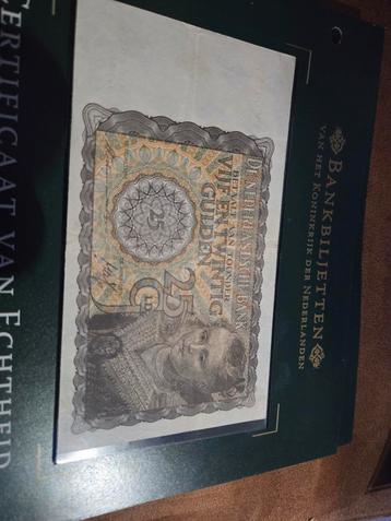 25 Gulden biljet - Prinsesje II (1944) beschikbaar voor biedingen
