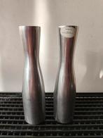 Ikea Erika Pekkari 2x vintage kandelaar, 20 cm, Huis en Inrichting, Gebruikt, Overige kleuren, Ophalen of Verzenden, Metaal